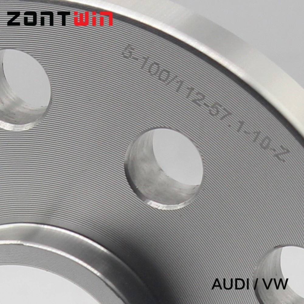 2PCS 12mm Froge Wheel Spacer Adapters for Car VW Kit 5x100 and 5x112  Golf/Bora/Polo/Octavia/Convert/Cabrio/Jetta/Phaeton/Rabbit
