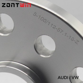 2PCS 12mm Froge Wheel Spacer Adapters for Car VW Kit 5x100 and 5x112  Golf/Bora/Polo/Octavia/Convert/Cabrio/Jetta/Phaeton/Rabbit
