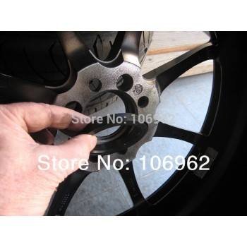 60.1-57.1mm 20pcs Black Plastic Wheel Hub Centric Ring Custom Size Available Wheel Rim Parts Accessories Wholesale Free Shipping
