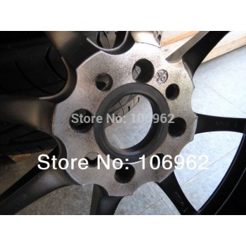 60.1-57.1mm 20pcs Black Plastic Wheel Hub Centric Ring Custom Size Available Wheel Rim Parts Accessories Wholesale Free Shipping