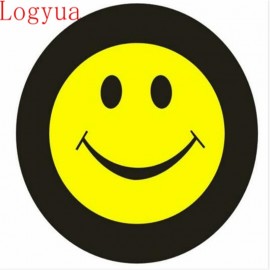 1Pcs Car Black 14, 15,16 ,17inch Smile Logo PVC PU Spare Tire Tyre Wheel  Valve Covers For Cars Accessories