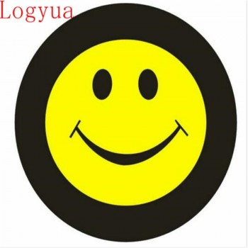 1Pcs Car Black 14, 15,16 ,17inch Smile Logo PVC PU Spare Tire Tyre Wheel  Valve Covers For Cars Accessories
