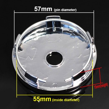 4Pcs/lot Universal ABS Car Auto 60mm/56mm Wheel Center Hub Caps Cover Hubcaps Rim Automobile Dust Cover Wheel Hub Cover Hub Cap