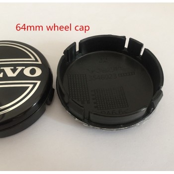 4pcs 56mm 60mm 64mm Car emblem Wheel Center Hub Cap wheel Badge covers Stickers for S40 S60 S80L XC60 XC90 S40 S60 S80 V40 V50