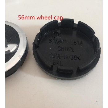 4pcs 56mm 60mm 65mm 68mm blackamp;green Car emblem Wheel Center Hub Cap wheel Badge covers Stickers for Octavia Fabia Superb Rapid