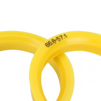 4x Wheel Centric Spigot Ring 66.6mm - 57.1mm Spacers Hub For VW/Audi/Skoda/Seat