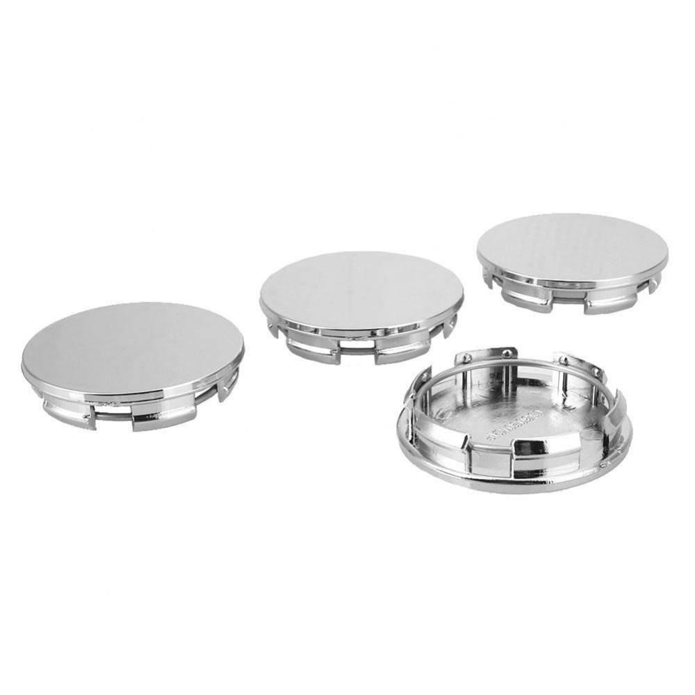 60/54mm No Logo Wheel Hub Cover Wheel Center Cap Stylish Hard Wearing Replacement Dust Cover Automobile Hub Cap