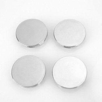 60/54mm No Logo Wheel Hub Cover Wheel Center Cap Stylish Hard Wearing Replacement Dust Cover Automobile Hub Cap