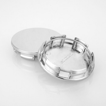 60/54mm No Logo Wheel Hub Cover Wheel Center Cap Stylish Hard Wearing Replacement Dust Cover Automobile Hub Cap