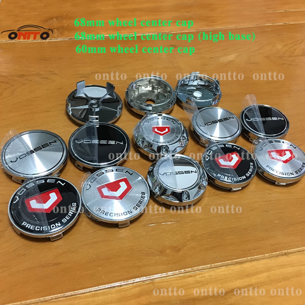 56MM 60MM 65mm 68MM CAP VOSSEN Sticker Emblema Wheel Center Cap Centre Hub Cap Wheel Cover Centro Tapas Llantas Calota Centro