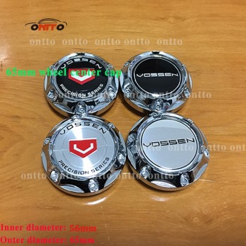 56MM 60MM 65mm 68MM CAP VOSSEN Sticker Emblema Wheel Center Cap Centre Hub Cap Wheel Cover Centro Tapas Llantas Calota Centro