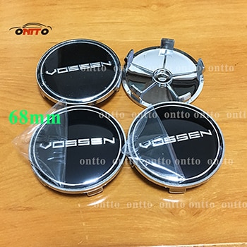 56MM 60MM 65mm 68MM CAP VOSSEN Sticker Emblema Wheel Center Cap Centre Hub Cap Wheel Cover Centro Tapas Llantas Calota Centro