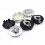 High Quality 4pcs For Renault 57mm 60mm Wheel Center Hub Caps Clio Megane Laguna Scenic wheel Badge covers Auto accessories