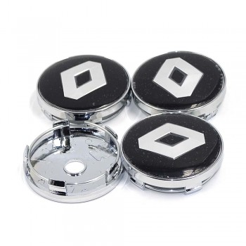 High Quality 4pcs For Renault 57mm 60mm Wheel Center Hub Caps Clio Megane Laguna Scenic wheel Badge covers Auto accessories