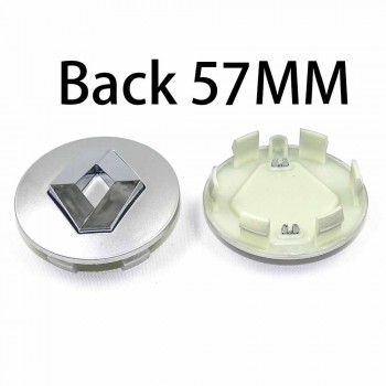 High Quality 4pcs For Renault 57mm 60mm Wheel Center Hub Caps Clio Megane Laguna Scenic wheel Badge covers Auto accessories