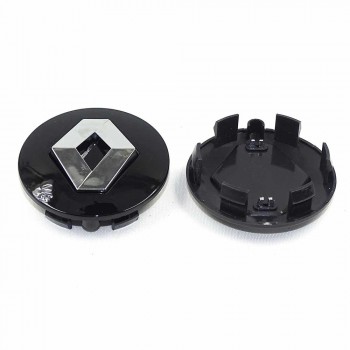 High Quality 4pcs For Renault 57mm 60mm Wheel Center Hub Caps Clio Megane Laguna Scenic wheel Badge covers Auto accessories