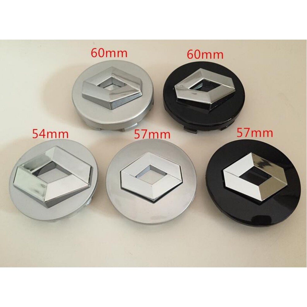 4pcs for Renault 54mm 57mm 60mm Wheel Center Hub Caps Clio Megane Laguna Scenic wheel Badge covers Auto accessories