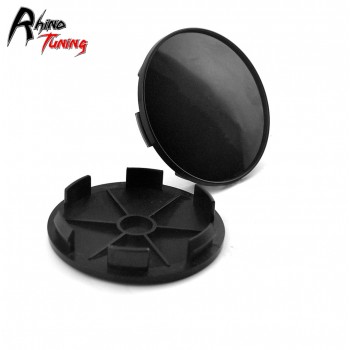 Rhino Tuning 68mm(62mm) 4PC Car Wheel Hub Center Cap Emblem Auto Styling ABS Plastic For XXR 557 531 Rims # 296