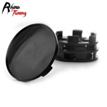 Rhino Tuning 68mm(62mm) 4PC Car Wheel Hub Center Cap Emblem Auto Styling ABS Plastic For XXR 557 531 Rims # 296
