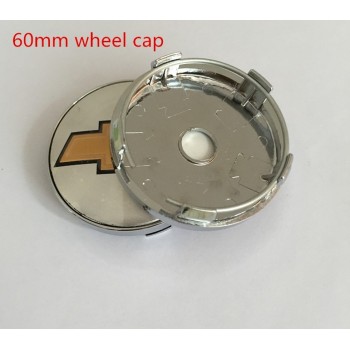 4pcs 56mm 60mm 68mm Car Wheel Center Hub Cap Badge Emblem Decal Sticker styling for Cruze Aveo Silverado MALIBU CAPTIVA Camaro