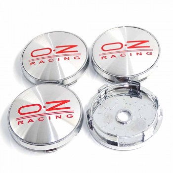 56/60/68mm For OZ Racing Car Badge Emblem Sticker Car Wheel Center Cover Cap Hub Rim for Octavia  Fabia Superb Auto Accessories