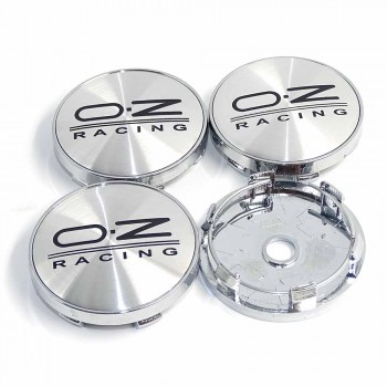 56/60/68mm For OZ Racing Car Badge Emblem Sticker Car Wheel Center Cover Cap Hub Rim for Octavia  Fabia Superb Auto Accessories