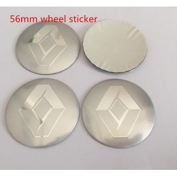 4pcs Renault 56mm 60mm Car emblem Wheel Center Cover Hub Cap Resin Badge car styling Clio Megane Laguna Scenic