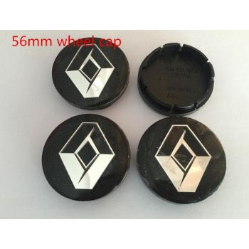 4pcs Renault 56mm 60mm Car emblem Wheel Center Cover Hub Cap Resin Badge car styling Clio Megane Laguna Scenic
