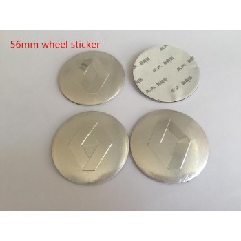4pcs Renault 56mm 60mm Car emblem Wheel Center Cover Hub Cap Resin Badge car styling Clio Megane Laguna Scenic