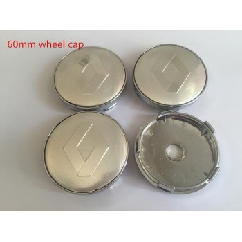 4pcs Renault 56mm 60mm Car emblem Wheel Center Cover Hub Cap Resin Badge car styling Clio Megane Laguna Scenic