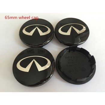 4pcs 56mm 60mm 65mm 68mm Car emblem Wheel Center Hub Cap covers Stickers for Infiniti q30 q50 g35 g37 fx35 fx37 qx70