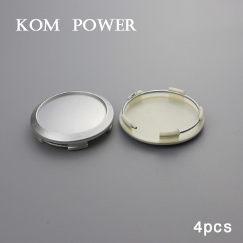 KOM 4pcs 64mm wheel center hub cap universal calota tampa centro roda car wheel rim cover cap clip 59mm blank no logo KP6459528