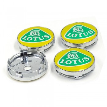 4pcs Newest 60mm Lotus logo Wheel Center Hub Cap car rim Dust-proof Badge emblem for Lotus Elise  ELISE CR  ELISE S EVORA EXIGE