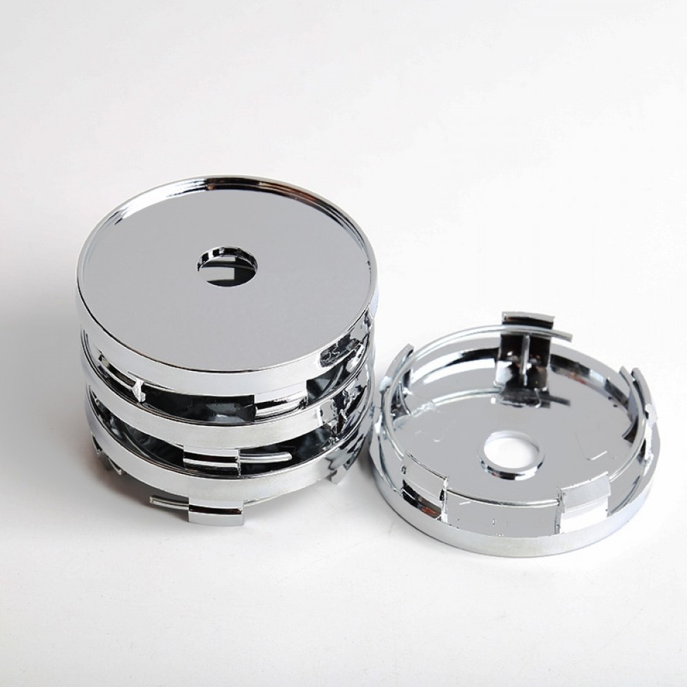 20pcs Alloy Chrome White blue Car wheel center hub caps Emblem Badge 60mm Wheel cover for bmw vw