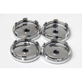 20pcs Alloy Chrome White blue Car wheel center hub caps Emblem Badge 60mm Wheel cover for bmw vw