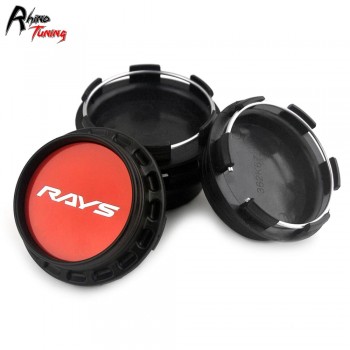 Rhino Tuning 4pcs 67mm (62mm) RAYS Car Wheel Center Caps Emblem For Volk Racing GT30 RE30 TE37 TTA Auto Wheels Rim Hub Cap 171
