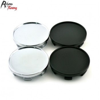 Rhino Tuning 4PC 54mm (49mm) Car Wheel Hub Center Caps Emblem For Altima Maxima Murano Quest 2004-2010 ABS Plastic #697