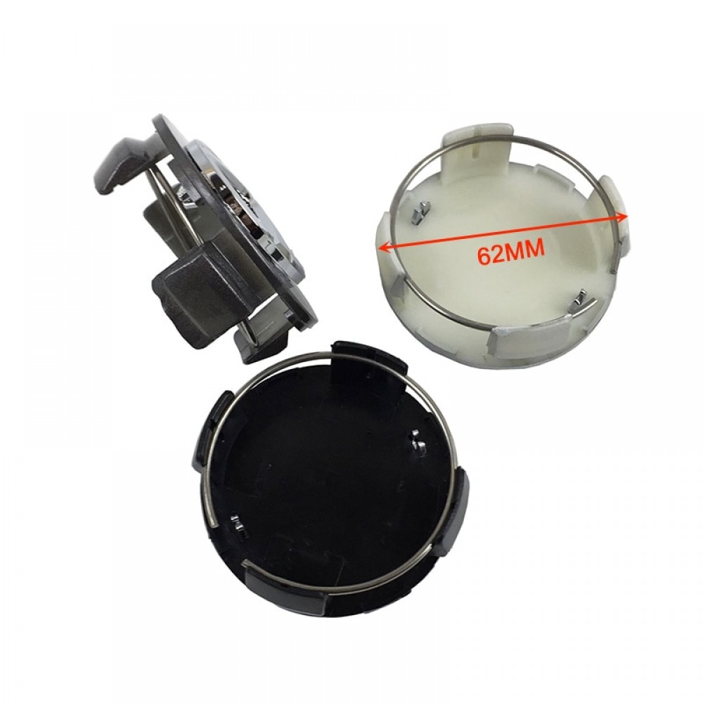 4PCS 62mm Silver/Gray/Black Wheel Center Hub Caps Oval fit For Lexus RX300 RX400H ES240 GS300 IS300 ES330 GS300 LS430 RX350