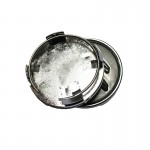 4pcs 60MM Wheel Sticker Car Wheel Hub Cap Wheel Center Logo Emblem Cover Auto Hub Cap For Citroen C4 C5 C6 Silver