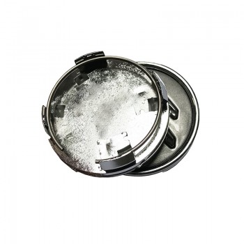 4pcs 60MM Wheel Sticker Car Wheel Hub Cap Wheel Center Logo Emblem Cover Auto Hub Cap For Citroen C4 C5 C6 Silver