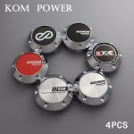 KOM set of 4 64.5mm enkei center cap advan racing wheels rims trim cover cap with ssr sign xxr logo sticker clip 56mm/2.2 inch