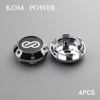 KOM set of 4 64.5mm enkei center cap advan racing wheels rims trim cover cap with ssr sign xxr logo sticker clip 56mm/2.2 inch