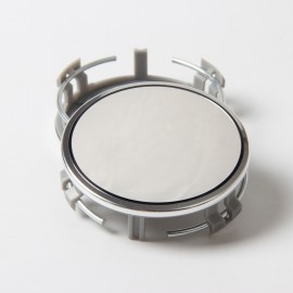 4pcs 75mm Black silver wheel center hub cover rim caps Apple Tree logo decals for Mercedes AMG BRABUS