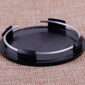 DWCX 4pcs 63mm Car Trucks Vehicle Wheel Center Hubs No Badge Caps Covers Emblem