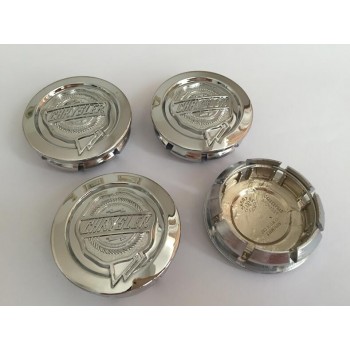 4pcs 54mm 64mm Silveramp;Black for Chrysler 300C Car Wheel Center Cover Hub Cap Resin Badge auto accessories