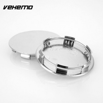 Vehemo No Logo Wheel Center Cap Replacement Car Wheel Cover Stylish Tire Wheel Hub Cover Vehicle Hub Cap Premium for 65mm-57mm