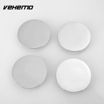 Vehemo No Logo Wheel Center Cap Replacement Car Wheel Cover Stylish Tire Wheel Hub Cover Vehicle Hub Cap Premium for 65mm-57mm