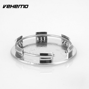 Vehemo No Logo Wheel Center Cap Replacement Car Wheel Cover Stylish Tire Wheel Hub Cover Vehicle Hub Cap Premium for 65mm-57mm