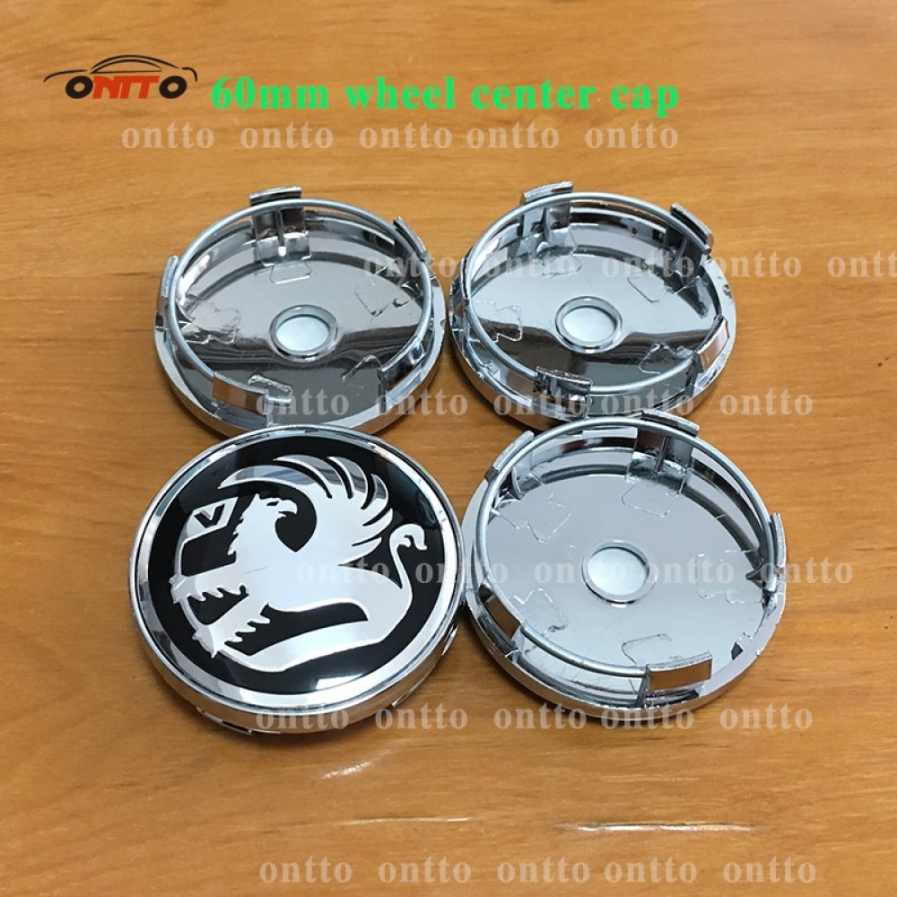 4pcs For Vauxhall 60mm Alloy Aluminum Metal Wheel Hub Rim Center Centre Cap Logo Sticker Emblem for Corsa Astra Insignia Zafira