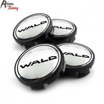 Rhino Tuning 66mm 4PC  Auto Styling WALD Wheel Center Centre Caps Car Emblem For Beetle CC EOS Passat Tiguan 938
